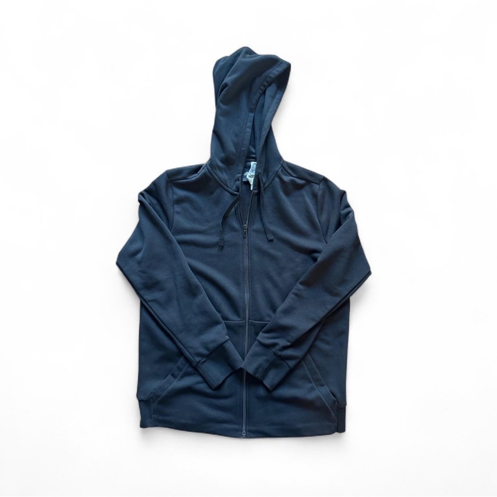 💜Adidas Black Zip-Up Hoodie
